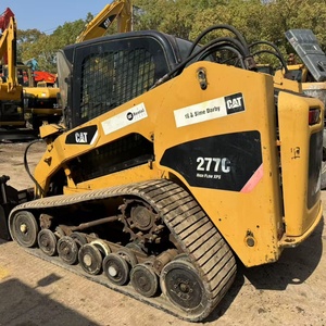 Minicargadora de Ruedas Usada Cat 227 con Motor Original, 4 Toneladas, de Segunda Mano, en Buen Estado de Funcionamiento, en Oferta - Product Image 6