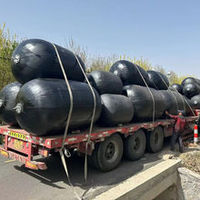 Bâche de protection gonflable en caoutchouc de type Yokohama ISO 17357, modèle P50/P80, garantie 24 mois, diamètre 0,5m-5m, longueur 1,0m-12m