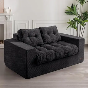 Nouvelle Arrivée 2026 : Ensemble de Canapés Carrés Modernes Rembourrés, Tendance TikTok, Compressés Sous Vide, Chaise Longue Réversible, Montage Rapide, Idéal pour Villa - Product Image 4