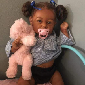 Lifereborn yeni 22 ''afrika amerikan Kelly Reborn Baby Doll kız satılık tam vücut silikon bebek