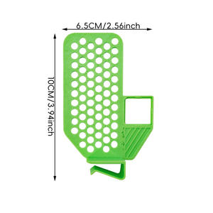 Diviseurs de congélateur réglables à double niveau pour rangement cuisine et garage, organisateur de tiroir de réfrigérateur et séparateur de compartiments - Product Image 4