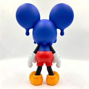 Hot Sale Custom Blue Fluid <strong>Sad</strong> Matte 1 6 Scale Resin Toy Figure for Designer Collection Art Toy Home Decor Gift - Product Image 3