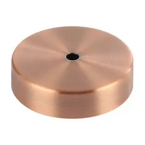 Auvent de base monté au plafond, plafonnier suspendu en bronze rouge, accessoires de roses