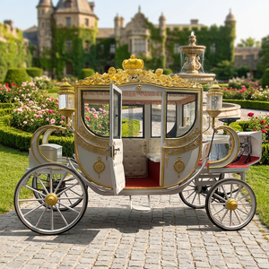 Calèche royale de luxe électrique à vendre – Transport spécial de haute qualité pour mariages - Product Image 1