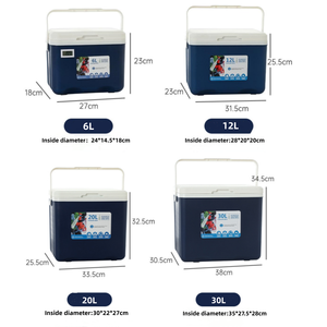 Đa chức năng có thể gập lại cắm trại ngoài trời ăn trưa bia mát cách nhiệt Dã ngoại di động xốp hộp mát - Product Image 4