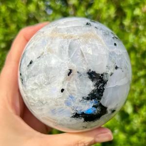 Vente en gros de boules de cristal arc-en-ciel pour la décoration de la maison, artisanat de guérison, pierres Feng Shui, artisanat en cristal - Product Image 3