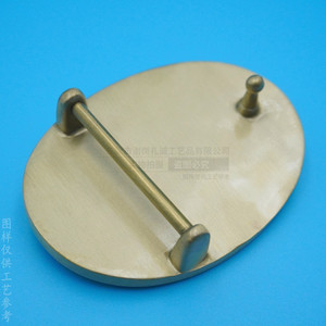 Hebilla de Cinturón de Cobre 3D Personalizada para Hombre, Hebilla con Patrón de Dibujos Animados, para Uso en el Trabajo - Product Image 4