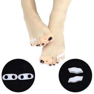 Orthèses en silicone pour hommes et femmes Bigfoot SEBS Material Thumb and Toe <span class=keywords><strong>Valgus</strong></span> Corrector Wearable Day Night In-Shoe Correction - Product Image 5
