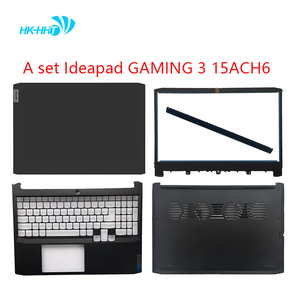 HK-HHT một tập hợp các bộ phận máy tính xách tay cho <span class=keywords><strong>Lenovo</strong></span> IdeaPad chơi game 3 15ach6 LCD <span class=keywords><strong>Cover</strong></span> quay lại/bezel/palmrest/dưới ABCD Bì<span class=keywords><strong>a</strong></span>/bản lề Bì<span class=keywords><strong>a</strong></span> - Product Image 1