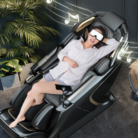 Bestseller Vending Massage produkte Stuhl Massage Sofa Münz nachricht 4D Sl Track Ganzkörper Elektrischer Schwerelosigkeits-Massage stuhl