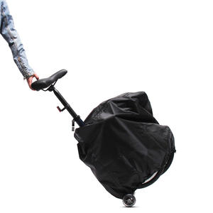 TXED-Vélo Électrique Pliant Pliable à Trois Pliables, Batterie Cachée, Système de Freinage en V à <span class=keywords><strong>3</strong></span> <span class=keywords><strong>Vitesses</strong></span>, Vélo Électrique Pliable de 16 Pouces - Product Image 6