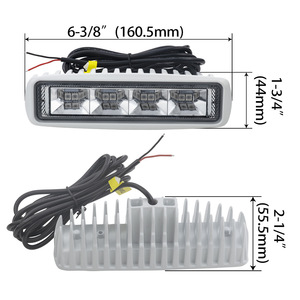 Foco LED de Siete Colores con Control Remoto, Luz Ambiental para Yates, Vehículos y Camping, Tira de Luz para Exteriores - Product Image 1