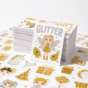 Adhesivo de vinilo imprimible, adhesivo de papel, paquete personalizado, transferencia de pegatinas de vinilo, impermeable y resistente a los rayos UV - Product Image 1