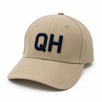 Casquette de baseball personnalisable en polyester/coton avec impression en relief pour événements scolaires - Unisexe adulte