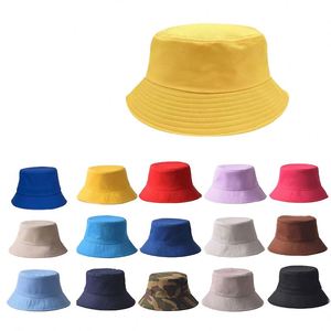 Hot Sale High Quality 100% Cotton Bucket Hat in 20+ Colors Denim Fisherman Cap with 48 Hrs Express Shipping Hat - Product Image 3