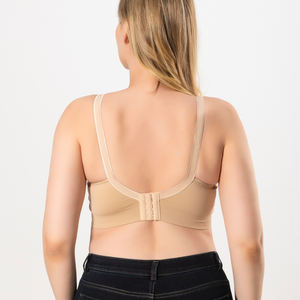 Venta al por mayor de fábrica Mujeres Frente Abierto Inalámbrico Embarazada Ligeramente <span class=keywords><strong>Lactancia</strong></span> Maternidad Enfermerí<span class=keywords><strong>a</strong></span> Sujetadores Sexy <span class=keywords><strong>Sujetador</strong></span> de <span class=keywords><strong>lactancia</strong></span> acanalado - Product Image 3