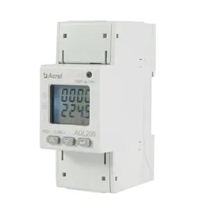 Acrel Adl200 Enkelfasige Din Rail Energiemeter Tarrif Rate Modbus Watt Kwh Meter