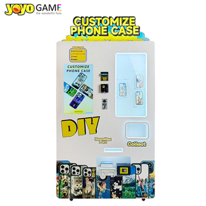 Distributeur automatique commercial de coques de téléphone en acier DIY avec fonction SDK, impression personnalisée, capacité de 588 pièces, verre trempé pour centres commerciaux et aéroports - Product Image 1