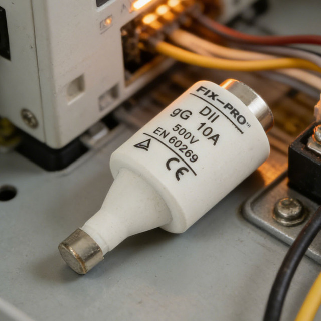 Electrical Protection Component DII E27 Ceramic Fuse Link Overcurrent Protection IEC Certified 10A-16A Breaking Capacity Cost