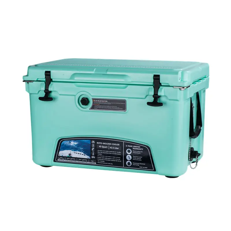 Roto-molded coolers plastic ice cooler box