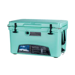 Roto-molded coolers plastic ice cooler box