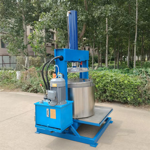 Prensa Hidráulica de Acero Inoxidable, Extractor Vertical de Jugo de Frutas y Verduras, Grado Alimenticio, Uso Comercial - Product Image 1