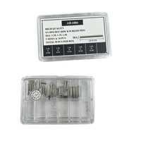 Accessoires de montre – Tige de connexion en acier inoxydable 316 double tête motif branche de fleur, tailles spéciales 1.2/1.35/1.4mm