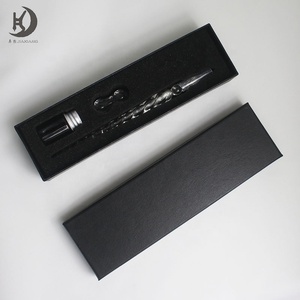 Penna di riserva JXQ-71 su vendita su misura bella calligrafia scrittura regalo Set di penna colorata di <span class=keywords><strong>vetro</strong></span> inchiostro Dip Pen - Product Image 1