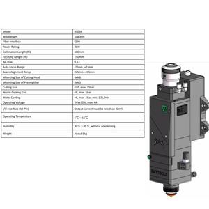 Machine de découpe laser à fibre portable 3000W pour tôles d'acier en atelier - Product Image 3