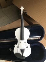 Violon coloré fait à la main pour étudiant, en usine, avec étui (VG001C)