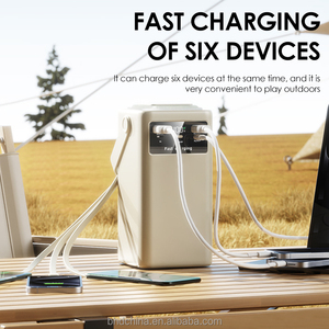80000mAh 22.5w Camp <b>Light</b> 3 Charging Cable Power Bank Super Fast Charging Large Capacity Outdoor Convenient Mobile Power Bank - Product Image 4