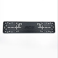 EU Schwarzer Kennzeichenhalter 52,5 x 11,5 cm Magnetischer KFZ-Kennzeichenrahmen / Kennzeichenhalter Einfach zu Installieren