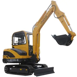 YC35-8 Mini Excavator With Kubota 31.2kW Engine Crawler Excavator