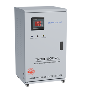 Régulateurs/Stabilisateurs de tension YILONG SVC-60KVA, régulateur de tension automatique <span class=keywords><strong>220V</strong></span>, servomoteur haute puissance AVR pour toute la maison - Product Image 1