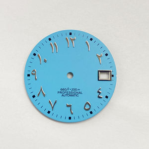 Nuevo reloj mecánico NH35 con números arábigos, con esfera de 28.5 mm y accesorios metálicos. - Product Image 4