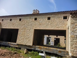 Tuiles épaisses dégringolées de revêtement de mur de <span class=keywords><strong>calcaire</strong></span> de style antique traditionnel pour la décoration privée - Product Image 6