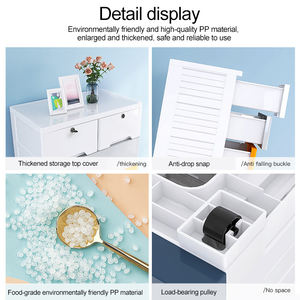 ลิ้นชักเก็บของพลาสติกใส ลดราคาพิเศษ พร้อมเลนส์ออพติคอล ใช้เก็บรองเท้า สกรู รถ รถบรรทุก ตะปู ใช้ซ้อนกันได้ เหมาะสำหรับใส่เสื้อผ้า - Product Image 6