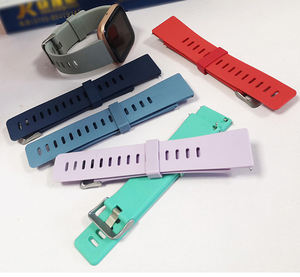 สายนาฬิกาข้อมือ <span class=keywords><strong>Fitbit</strong></span> Versa 2,สายนาฬิกาสำหรับ <span class=keywords><strong>Fitbit</strong></span> Versa 2 Soft Replacement อุปกรณ์เสริมสายรัดข้อมือสำหรับ <span class=keywords><strong>Fitbit</strong></span> <span class=keywords><strong>Versa2</strong></span> - Product Image 2