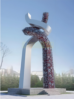 Torre de Observación de Estructura de Acero Ligera de Diseño Personalizado con Servicios de Soldadura, Corte y Doblado para Áreas Escénicas Forestales
