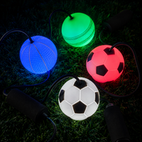 Poi LED lumineux personnalisé avec logo, directement de l'usine, pour événements festifs, cadeaux promotionnels et jouets de danse fluo pour rave.