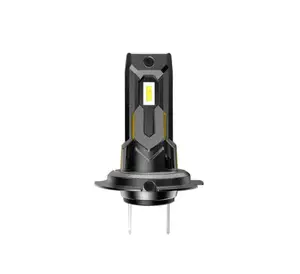 BS-T7 H7 Bi Led Lens projektör 9003 Mini ampul 120w Canbus Lens far araba 9-32v