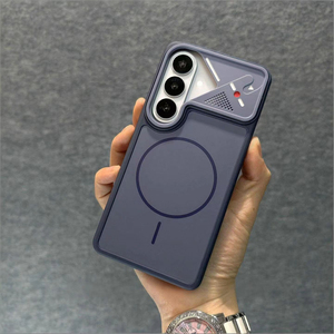 เคสกันกระแทกแบบแม่เหล็กหรูหราพร้อมหน้าต่างขนาดใหญ่ รองรับการชาร์จไร้สาย สำหรับ Samsung Galaxy S26 Ultra S26 Plus  วัสดุ TPU - Product Image 5