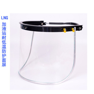 Protector facial Blue Eagle de 20x39 cm, transparente, resistente al calor, para seguridad industrial - Product Image 3