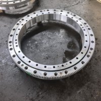 Roulement de rotation à engrenages externes/internes de haute précision, directement de l'usine, pour excavatrice, grue, tracker solaire, éolienne