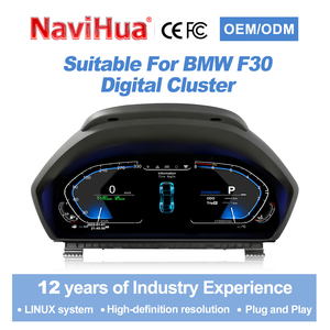 มาตรวัดความเร็วจอ LCD ชุดมาตรวัดดิจิทัลสำหรับ BMW ซีรีส์3และ4รุ่น F30 F31 F34 F32 F33 F36หน้าปัดแสดงผลแบบห้องนักบินเสมือนจริง - Product Image 1