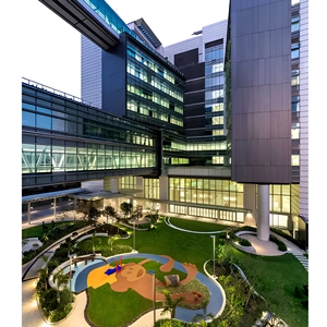 Fachada de Cortina Plana con Marco de Aluminio y Acristalamiento para Edificios Comerciales, Oficinas y Hoteles - Product Image 1