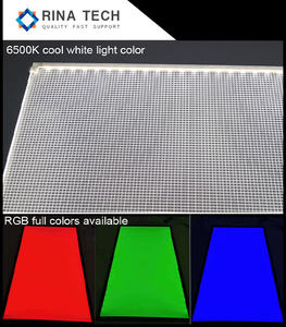 Plaque de guidage de lumière à points laser en acrylique ignifuge Rina Tech, épaisseur 1-10 mm, pour systèmes de panneaux et luminaires suspendus à cordon. - Product Image 4