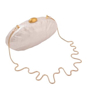 Sac de soirée élégant en acrylique pour femme avec fermeture métallique, pochette de mariage formelle, sac à main de cocktail avec chaîne détachable - Product Image 4