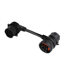 Cablaggio Personalizzato CUMMINS J1939 con Connettore Maschio-Femmina a 90 Gradi, Cavi per Strumenti Diagnostici - Product Image 4