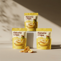 Emballage personnalisé pour en-cas, couverture pour sachet de pop-corn, sachet de chips, sachet de pop-corn, sachet de chips de pommes de terre, sachet de chips de banane